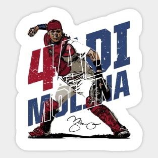 Yadier Molina St. Louis Hanger Sticker